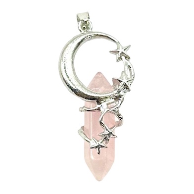 Moon and Stars Double Point Pendant Assorted